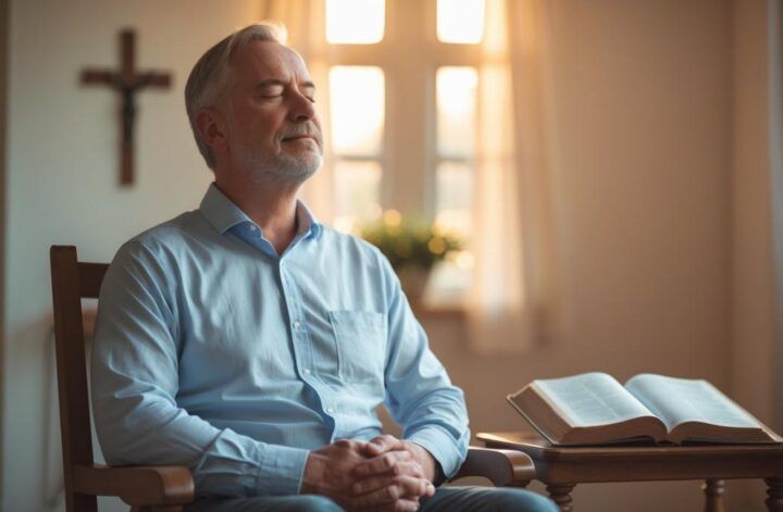 Zu sehen ist das Beitragsbild zum Beitrag mit dem Thema: Hypnose aus christlicher Sicht